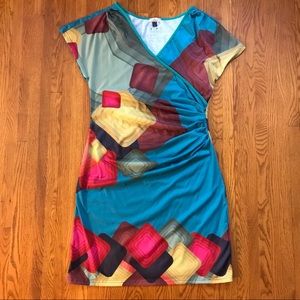 Colorful sheath dress by Mismash